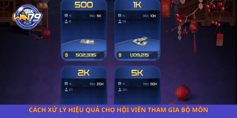 Cách xử lý hiệu quả cho hội viên tham gia bộ môn