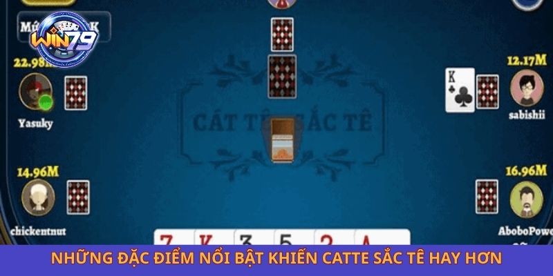 Những đặc điểm nổi bật khiến catte sắc tê hay hơn