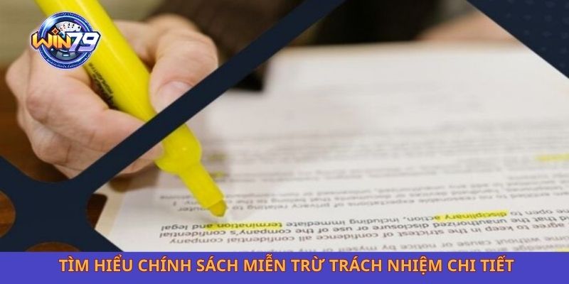 Tìm hiểu chính sách miễn trừ trách nhiệm chi tiết tại cổng game